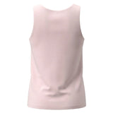 A Cream Pink sleeveless tank top shown from the back, displayed on a clean, white background.