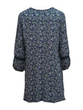 Women's Floral Midi Dress Size UK 8
