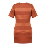 Women's Copper Shift Dress Size UK 10