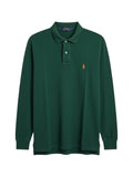 Men’s Size M Green Long Sleeve Polo Shirt