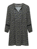 Women's Floral Midi Dress Size UK 8