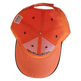 Alcatraz The Rock baseball cap orange inside view