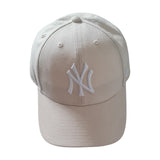 New York Yankees Snapback Cap Cream One Size