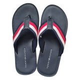 Men's Iconic Stripe Flip Flops Navy 6