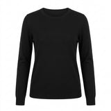 Women's Fine Knit Jumper Black S