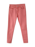 Women's Dark Orange Super Skinny Trousers Size UK 10 Short
