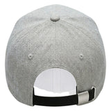 Parrs NZ Silver Fern Cap Grey Marl Black back view