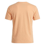 H&M crewneck t-shirt coral back view
