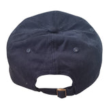 Navy Blue Embroidered Baseball Cap One Size
