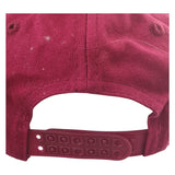 NY Logo Baseball Cap Burgundy One Size / Adjustable