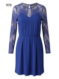 Willow Women's Blue Open Back Dress Size S