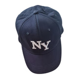 No Fear NY Embroidered Baseball Cap Navy front view