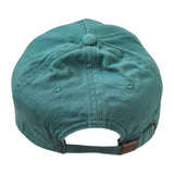  French Connection baseball cap teal green back view