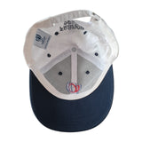 Rugby World Cup France 2023 baseball cap white navy inside view