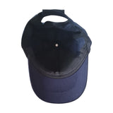  Plain Baseball Cap Navy interior view