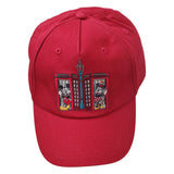 Mickey & Minnie Mouse London Phone Box Baseball Cap Red One Size