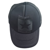 Norwegian Wood Star Patch Trucker Cap Black One Size / Adjustable