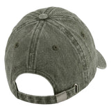 BDG Baseball Cap Denim Green back view