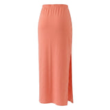 Women's Peach Maxi Skirt Size 8