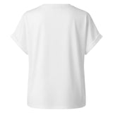 Women's Plain T-Shirt White XL