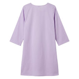 Unknown Lilac Pyjama Nightshirt Lilac back view