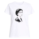 Dame Catherine Cookson White T-Shirt Size 10