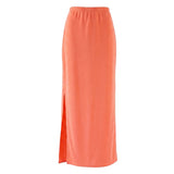 Women's Peach Maxi Skirt Size 8