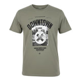 Men's Downtown LA Graphic T-Shirt Khaki XXL