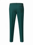 Women's Teal Blue Cigarette Trousers Size UK 12