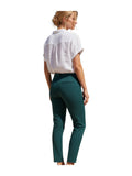 Women's Teal Blue Cigarette Trousers Size UK 12