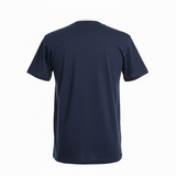 Print Men's Navy T-shirt Size XXL