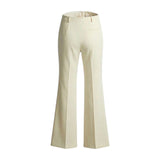 Women's Off-White Sculpted Trousers