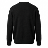 Men's Crew Neck Knit Jumper Black XL