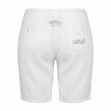 Women's Linen Shorts White 8