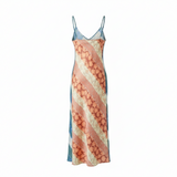 Women's Patchwork Floral Maxi Dress Multicolour UK 12