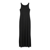 Black Modal Maxi Racerback Dress 14