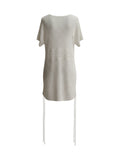 Women's Crochet Swimsuit Cover Up White Size S