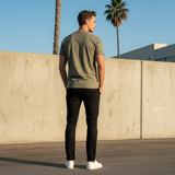 Men's Downtown LA Graphic T-Shirt Khaki XXL