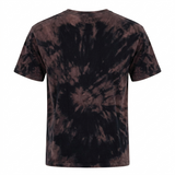 Men's Custom Motorcycles Graphic T-Shirt Brown Black Acid Wash XL