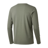 Men's Long Sleeve Khaki Top Size L