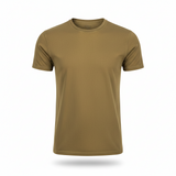 Men's Olive Slim Fit Crew Neck T-Shirt 2XL