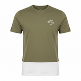 Men's Soul-Urban Graphic T-Shirt Khaki White XL