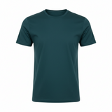 Men's Slim Fit Crew Neck T-Shirt Teal 2XL