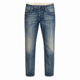 Men's Straight Leg Jeans Mid Blue 34