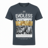 Men's Endless Graphic T-Shirt Dark Grey 2XL