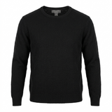 Men's Crew Neck Knit Jumper Black XL