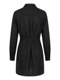 Black Mini Shirt Dress 14