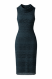 Women's Green Lace Midi Dress Size UK 10