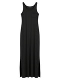 Black Modal Maxi Racerback Dress Size UK 14