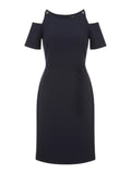 Navy Blue Spaghetti Strap Pencil Dress Size S